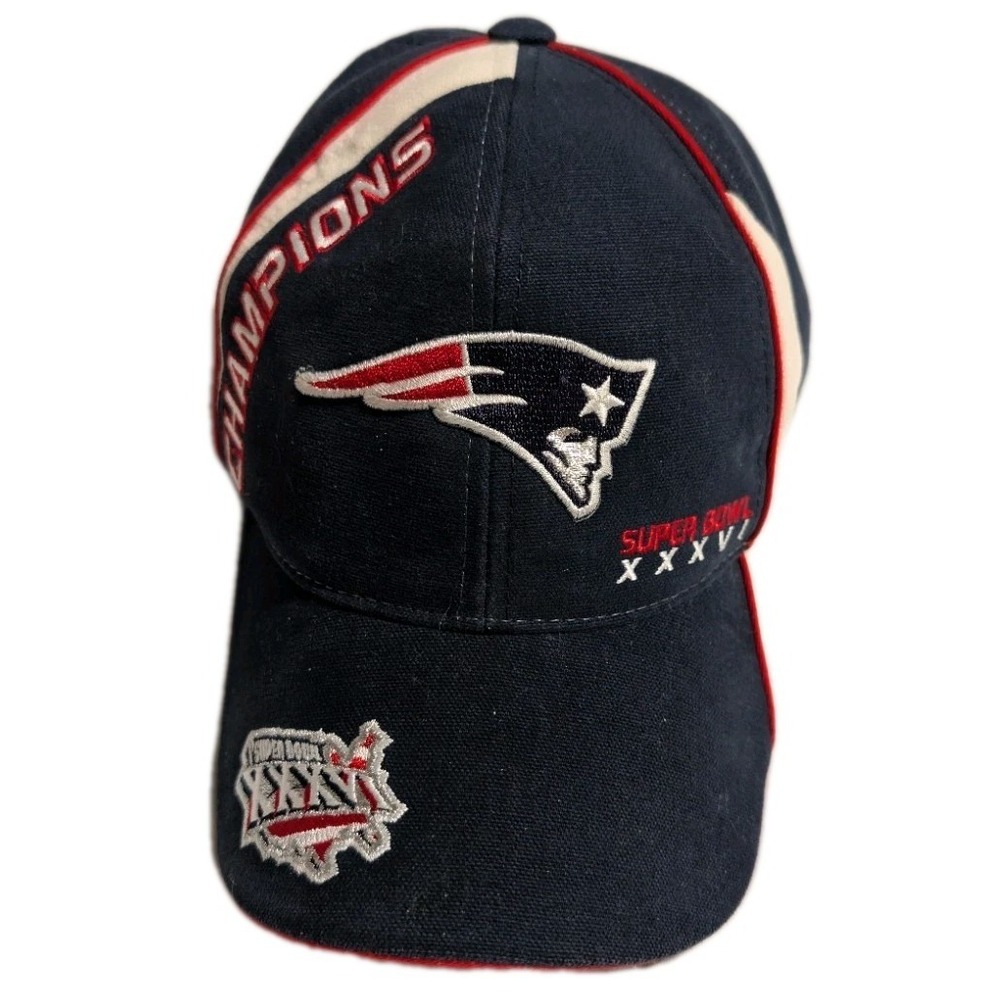 Reebok NFL New England Patriots Super Bowl Champions XXXVI Hat‎ Cap